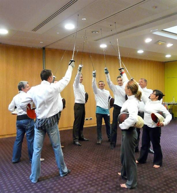 Séminaire management : atelier escrime